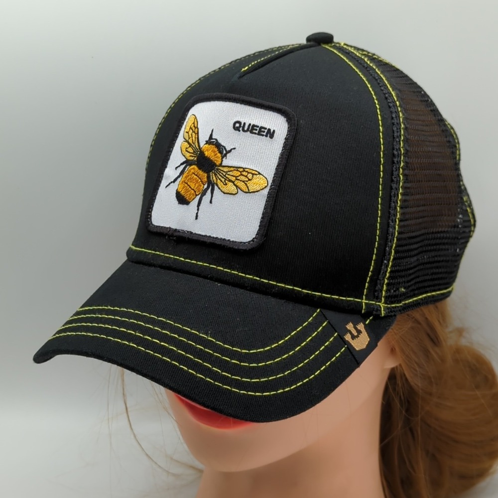 Goorin Bros The Queen Bee Trucker Hat The Farm Mesh Snapback Cap One Size